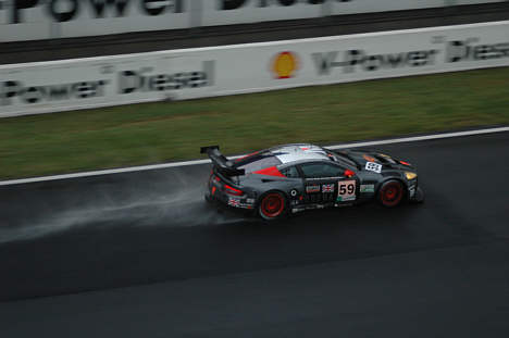 Team Modena gik til den i regnvejret.
(Foto: Motorsporten.dk)
